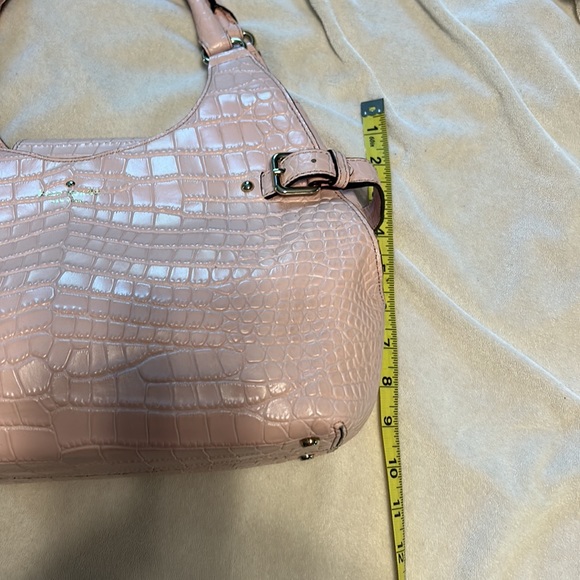 Kate Spade ♠️ pink croc tote - Picture 11 of 13